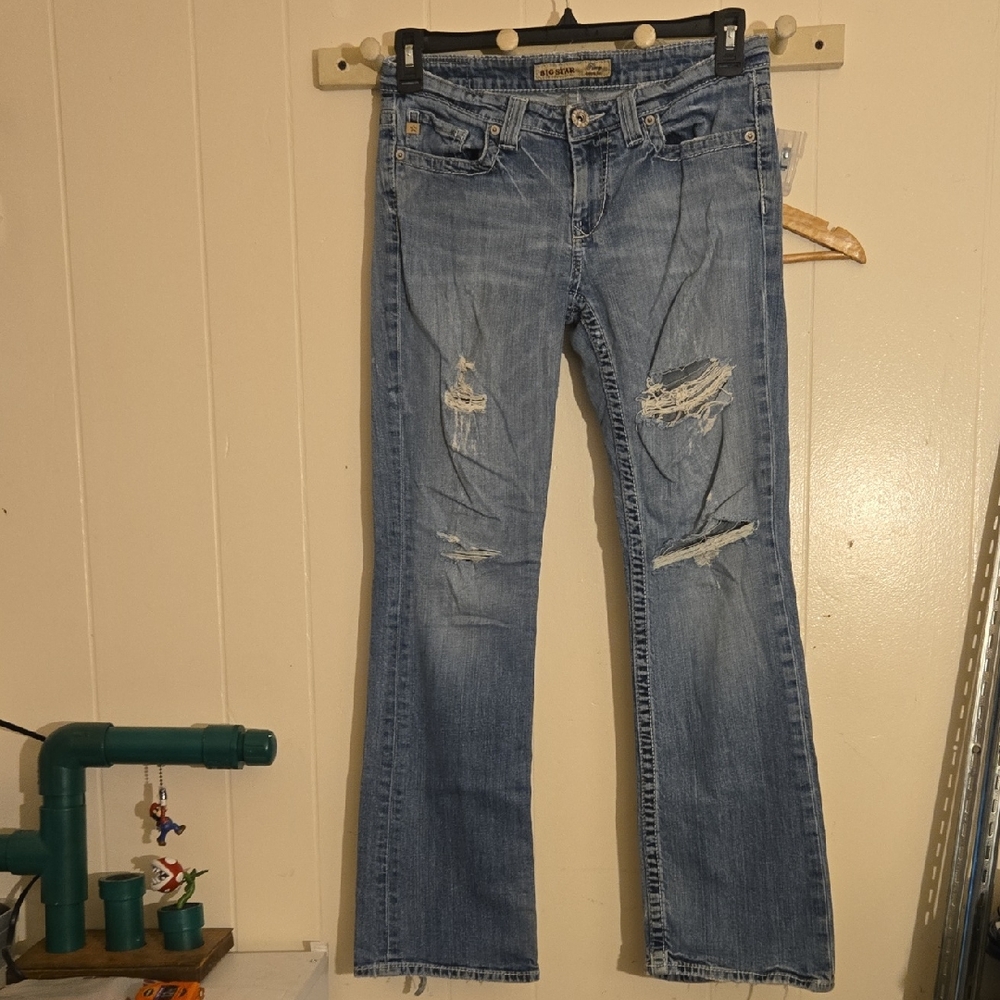 Big Star Light Blue Boot Cut Jeans